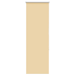 Beige Verdunkelungsrollo 40x175 cm