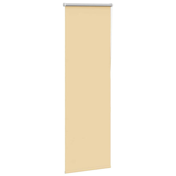 Beige Verdunkelungsrollo 40x175 cm