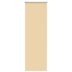 Beige Verdunkelungsrollo 50x175cm