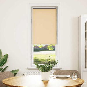Beige Verdunkelungsrollo 50x175cm