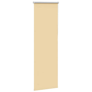 Beige Verdunkelungsrollo 50x175cm