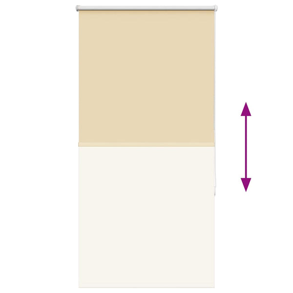 Beige Verdunkelungsrollo 65x175cm