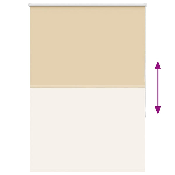 Beige Verdunkelungsrollo 105x175 cm