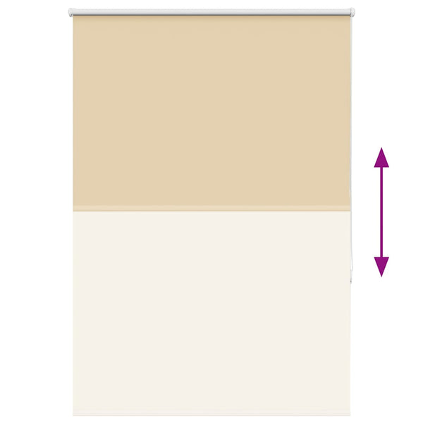 Beige Verdunkelungsrollo 115x175 cm