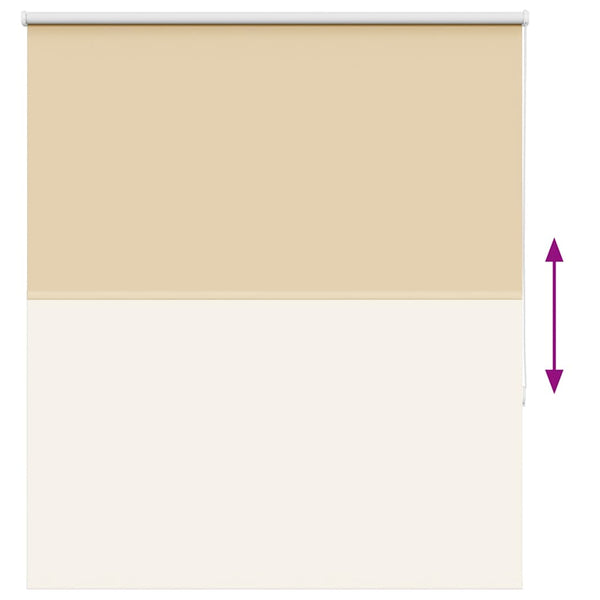 Beige Verdunkelungsrollo 120x175 cm