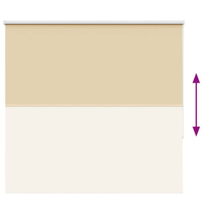 Verdunkelungsrollo Beige 150x175 cm