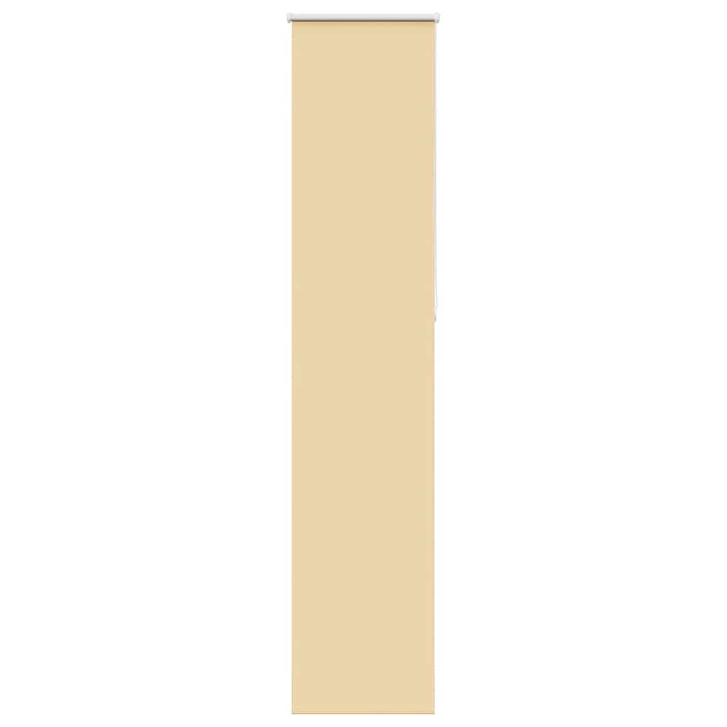 Beige Verdunkelungsrollo 40x210cm