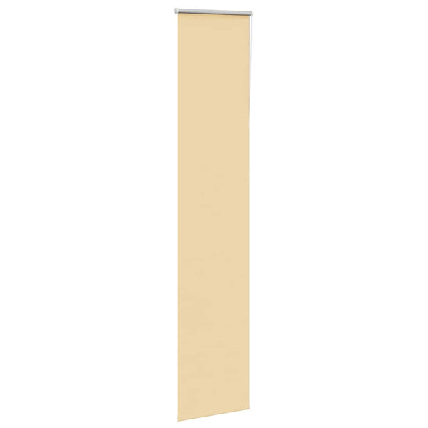 Beige Verdunkelungsrollo 55x210cm