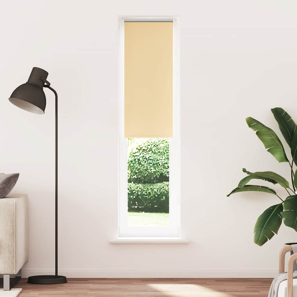 Beige Verdunkelungsrollo 55x210cm