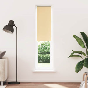 Beige Verdunkelungsrollo 55x210cm