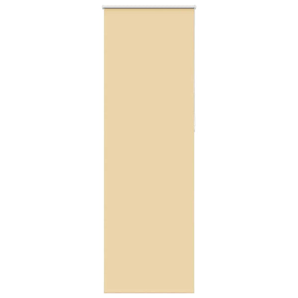Beige Verdunkelungsrollo 65x210cm