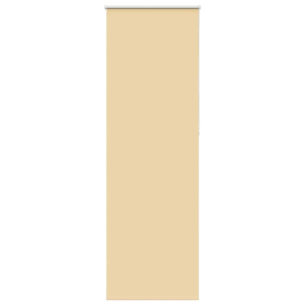 vidaXL Store occultant beige 70x210cm Largeur de tissu 65,7 cm Polyester