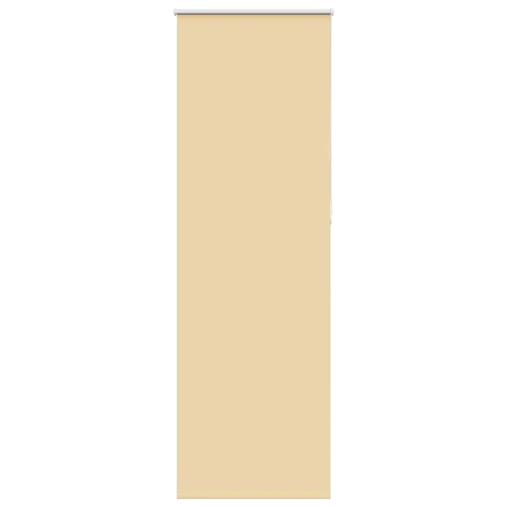 vidaXL Store occultant beige 75x210 cm Largeur du tissu 70,7 cm Polyester