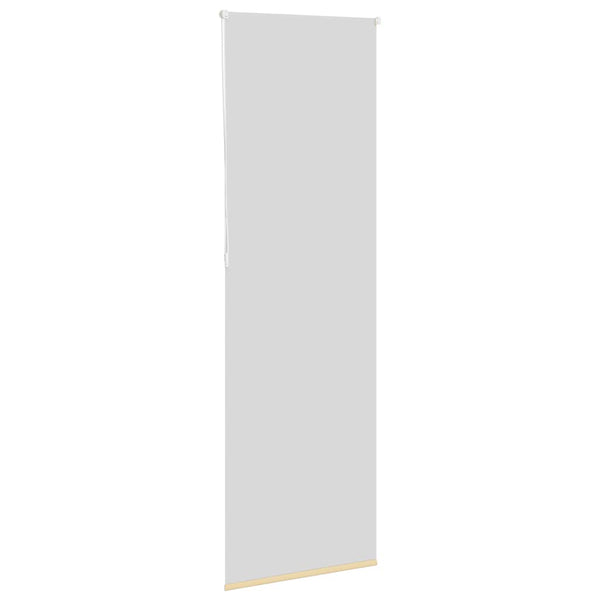 Beige Verdunkelungsrollo 75x210cm