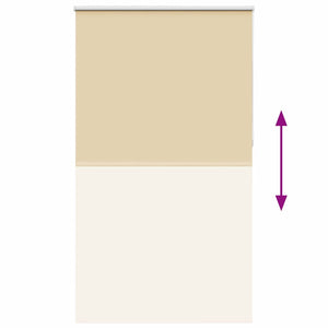 Beige Verdunkelungsrollo 120x210 cm