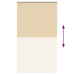Beige Verdunkelungsrollo 125x210 cm