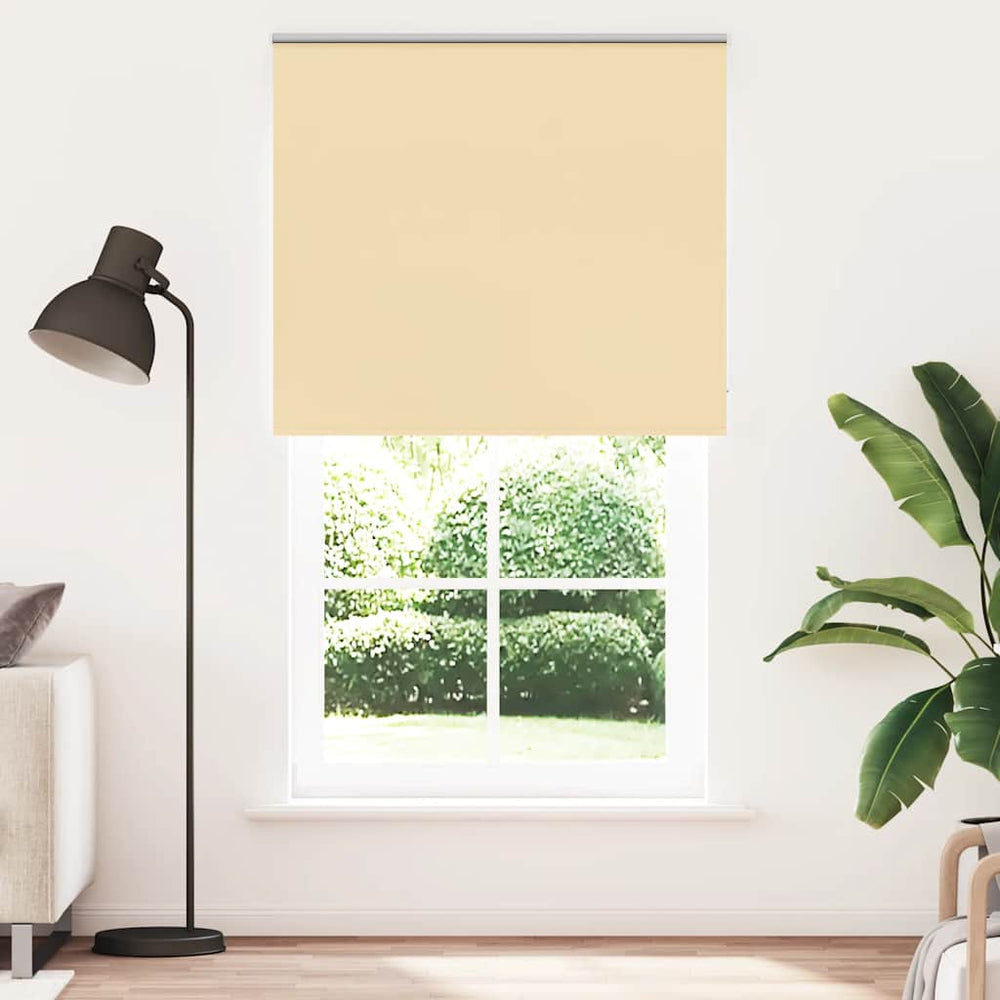 vidaXL Store occultant beige 135 x 210 cm Largeur du tissu 131,6 cm