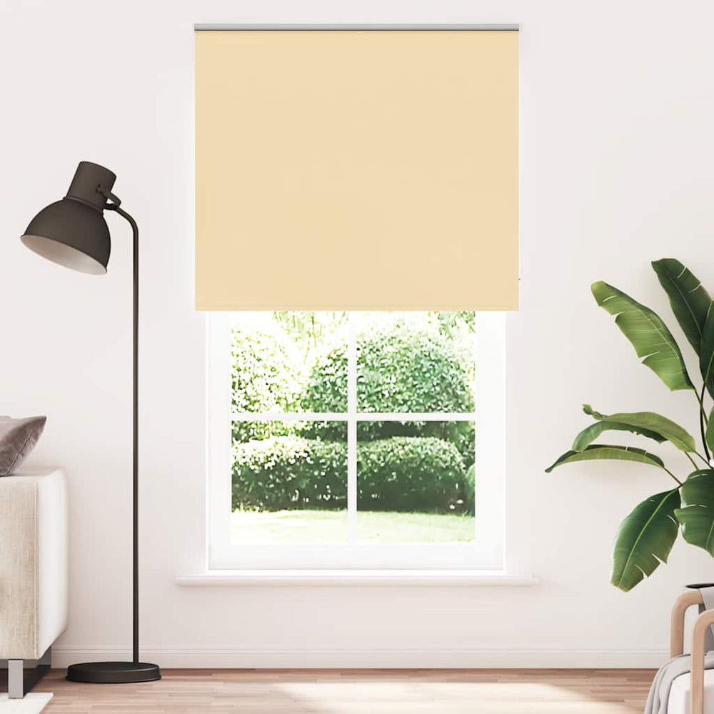 vidaXL Store occultant beige 140 x 210 cm Largeur du tissu 136,6 cm