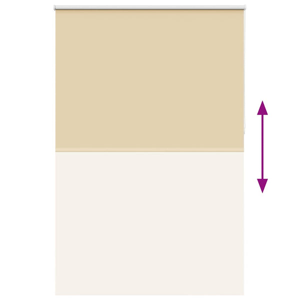 Beige Verdunkelungsrollo 155x210 cm