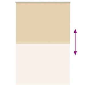 Beige Verdunkelungsrollo 160x210 cm