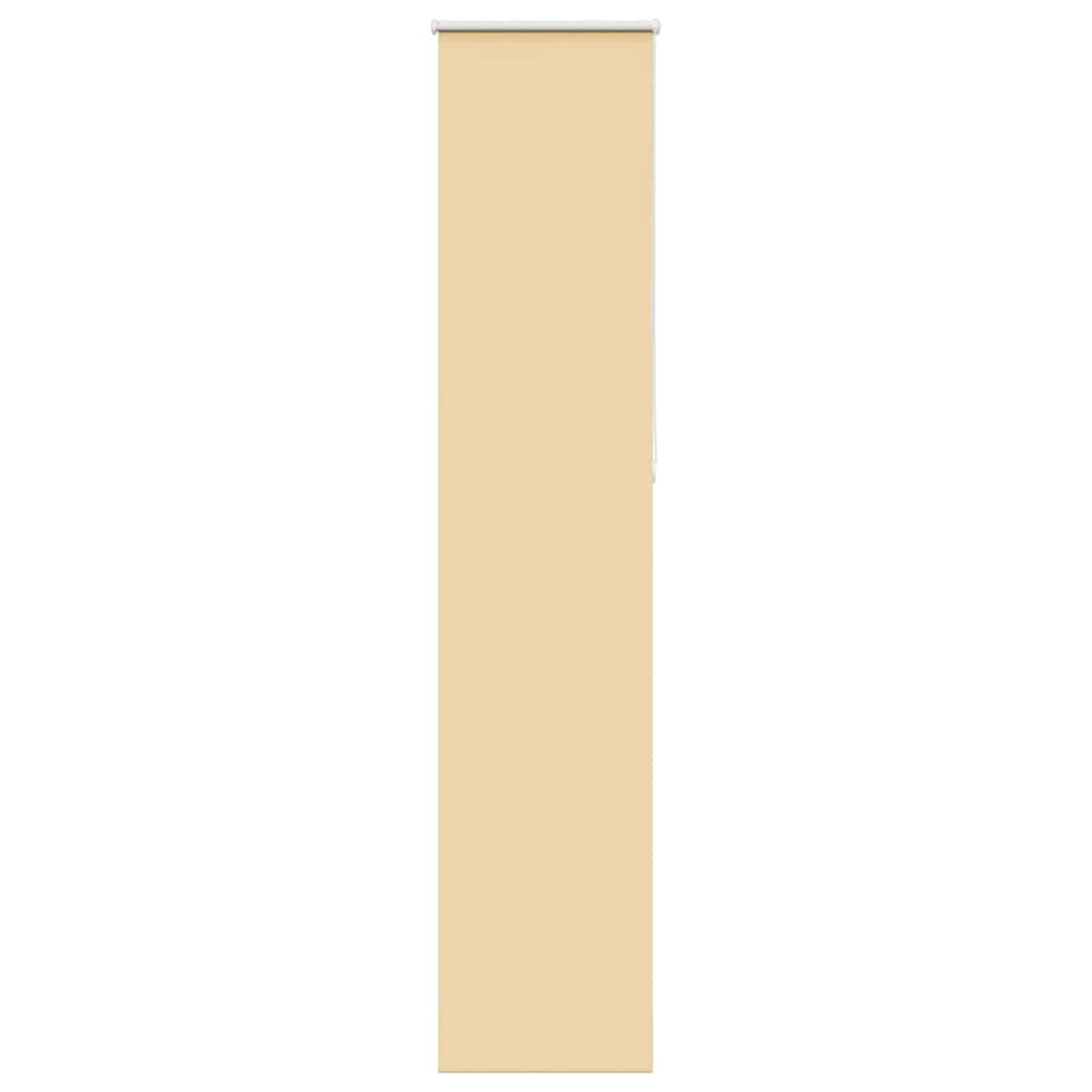 vidaXL Store occultant beige 50x230cm Largeur du tissu 45,7 cm Polyester