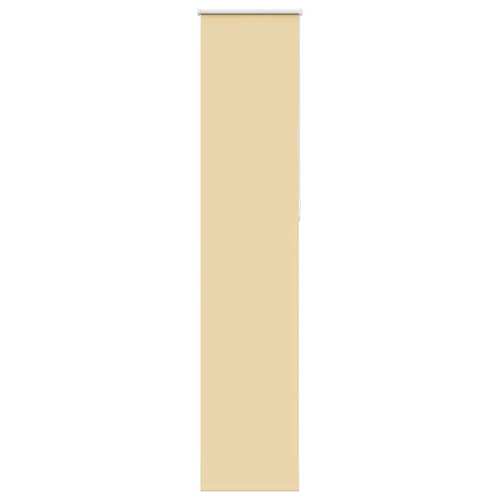 vidaXL Store occultant beige 55x230cm Largeur du tissu 50,7 cm Polyester