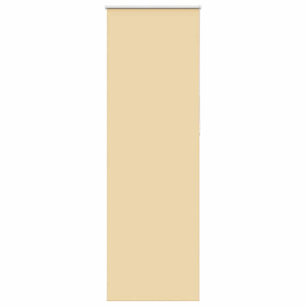 vidaXL Store occultant beige 70x230cm Largeur de tissu 65,7 cm Polyester