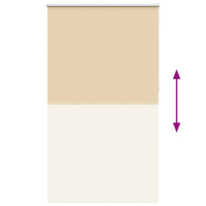 Beige Verdunkelungsrollo 135x230 cm