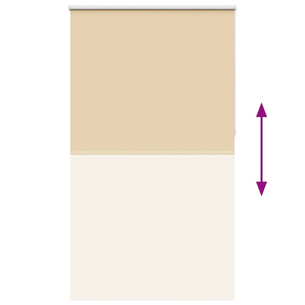 Beige Verdunkelungsrollo 135x230 cm
