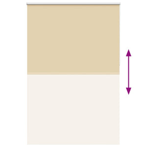 Beige Verdunkelungsrollo 145x230 cm