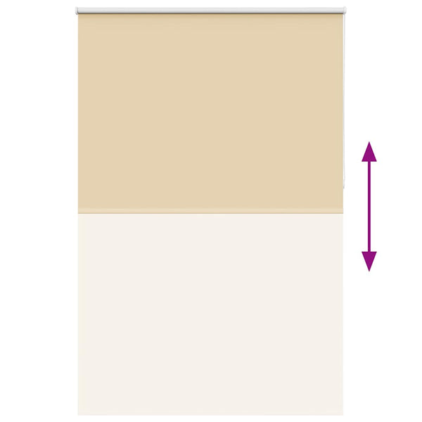 Beige Verdunkelungsrollo 150x230 cm