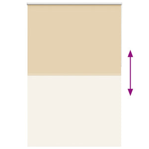 Beige Verdunkelungsrollo 165x230cm