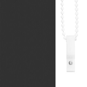 Verdunkelungsrollo Schwarz 65x130 cm