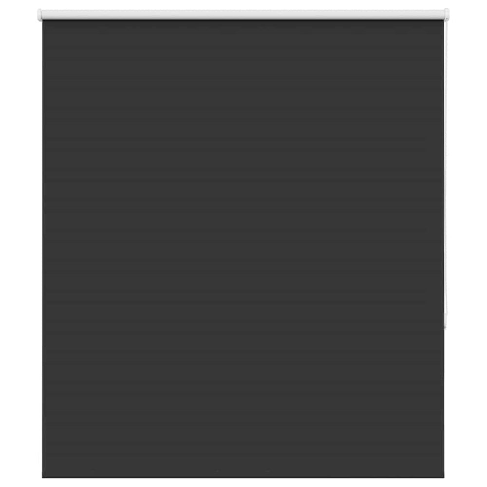 vidaXL Store occultant noir 125x130 cm Largeur du tissu 121,6 cm