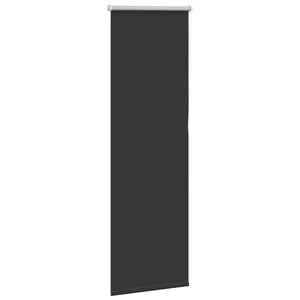 Verdunkelungsrollo Schwarz 45x150 cm