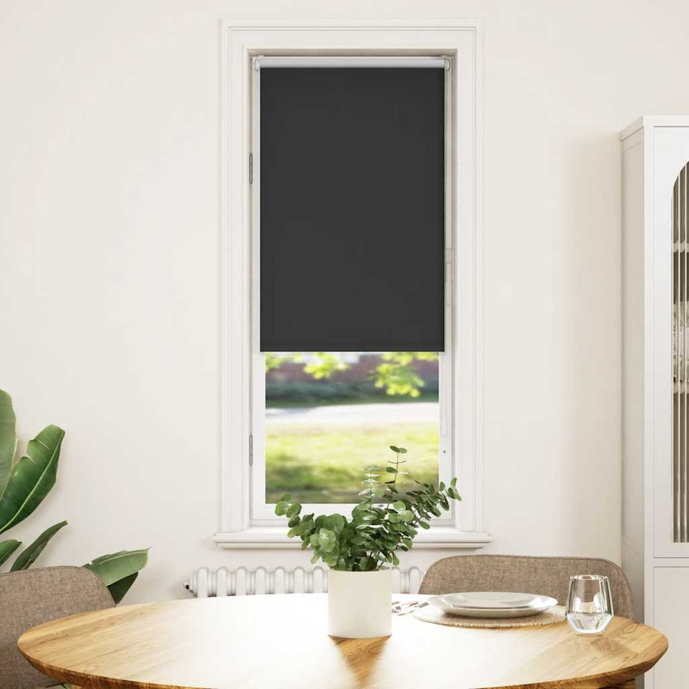 Schwarzes Verdunkelungsrollo 55x150 cm