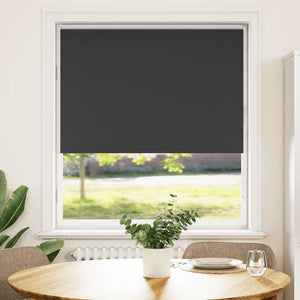 Verdunkelungsrollo Schwarz 95x150 cm