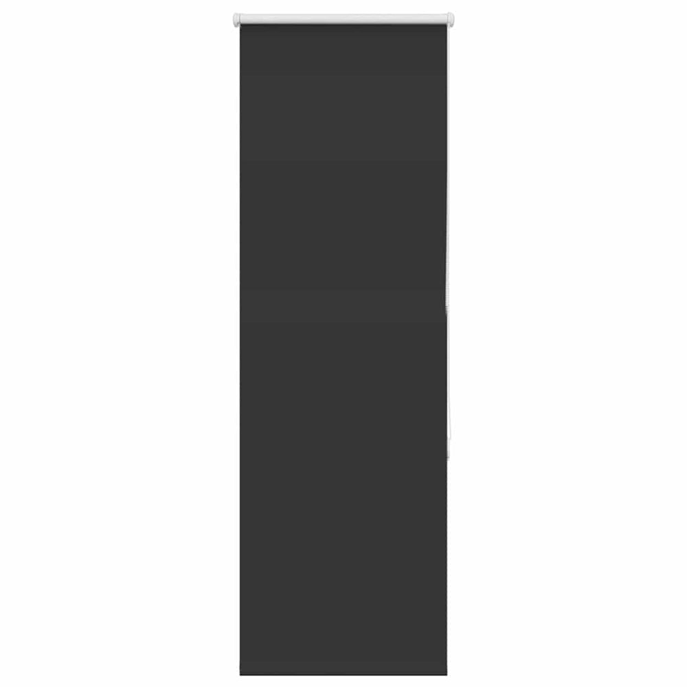 vidaXL Store occultant noir 40x175 cm Largeur du tissu 35,7 cm