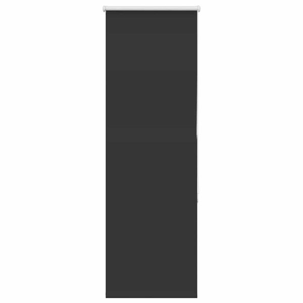 Verdunkelungsrollo Schwarz 40x175 cm