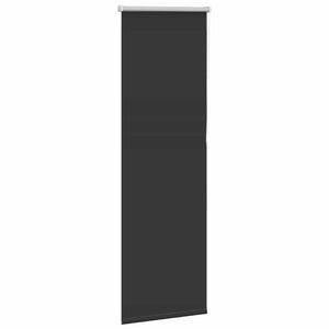 Verdunkelungsrollo Schwarz 55x175cm