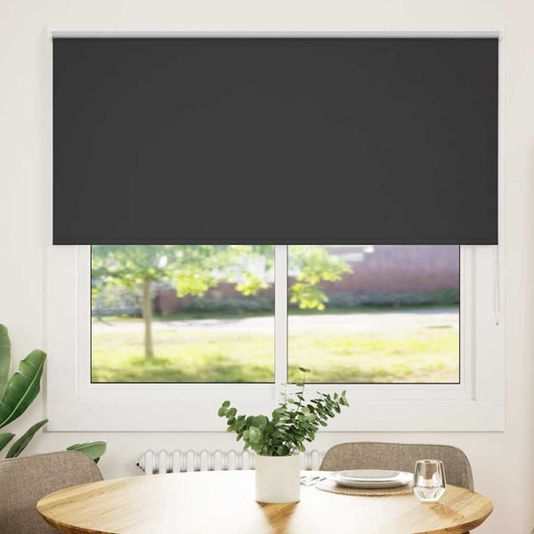 Verdunkelungsrollo Schwarz 160x175 cm