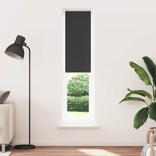 Verdunkelungsrollo Schwarz 55x210 cm