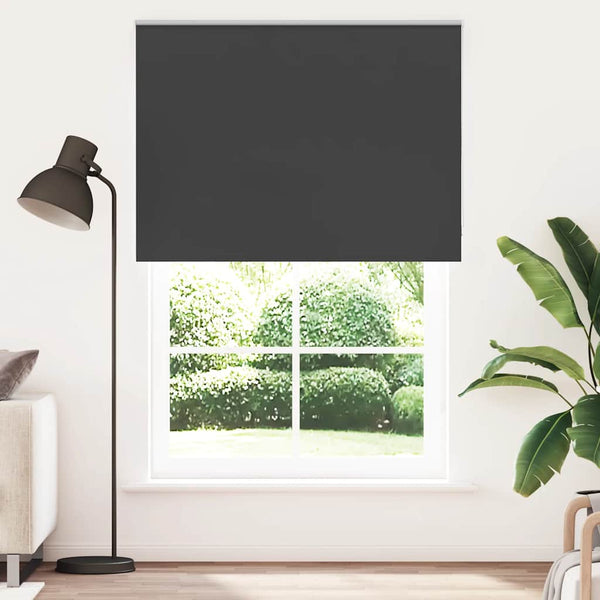 Verdunkelungsrollo Schwarz 145x210 cm