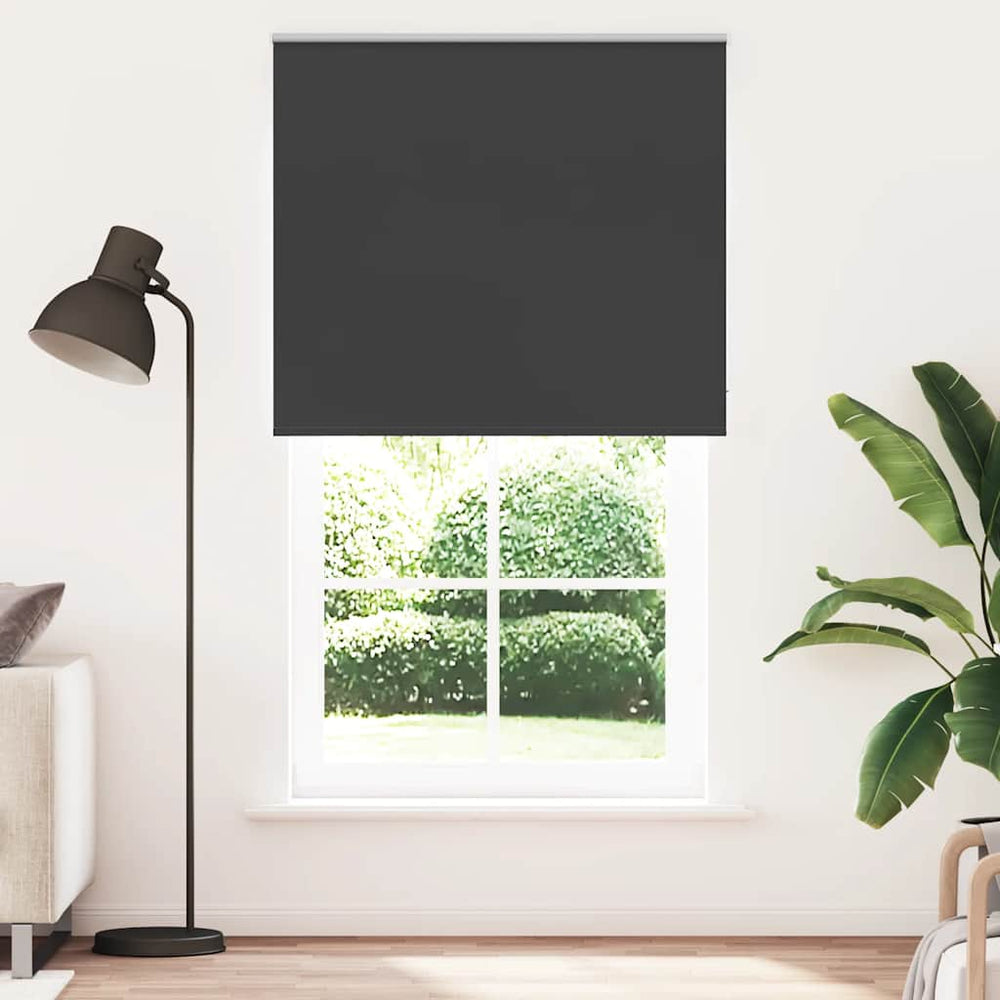 vidaXL Store occultant noir 120x230 cm largeur du tissu 116,6 cm