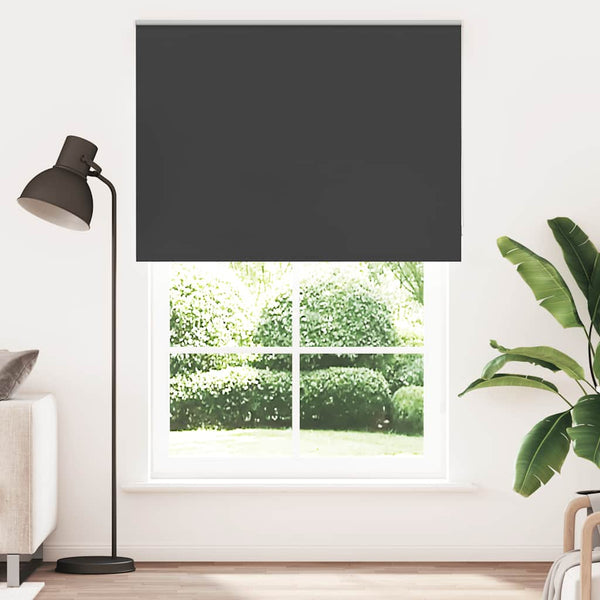 Verdunkelungsrollo Schwarz 145x230 cm