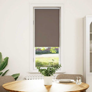 Kaffeebraunes Verdunkelungsrollo 50x130cm