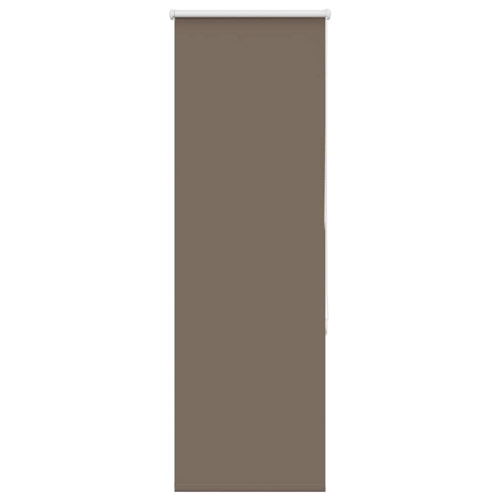 vidaXL Store occultant marron café 55x130cm Largeur de tissu 50,7 cm