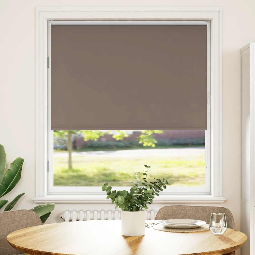 Verdunkelungsrollo Kaffeebraun 100x130cm