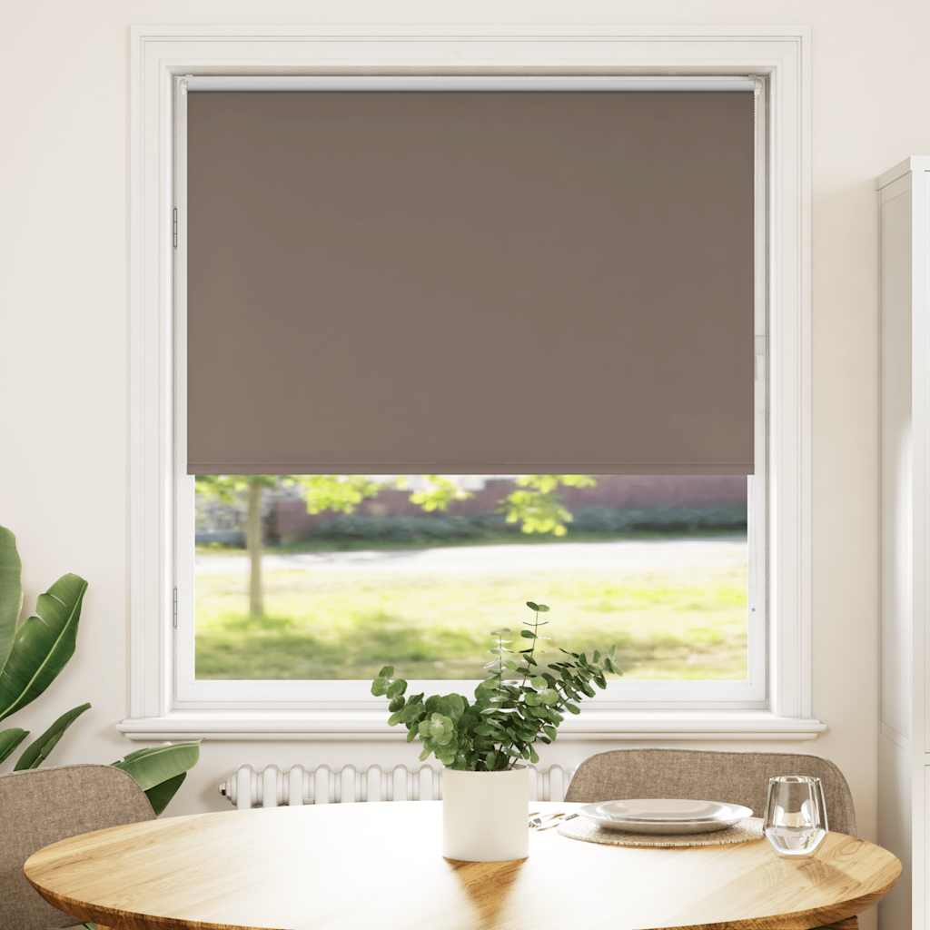 Verdunkelungsrollo Kaffeebraun 105x130cm