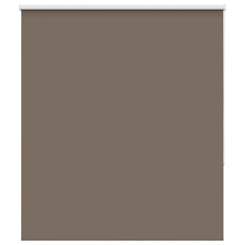 vidaXL Store occultant marron café 125x130 cm Largeur du tissu 121,6 cm